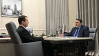 Встреча Дмитрия Медведева с руководителем Федеральной антимонопольной службы Игорем Артемьевым
