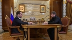 Встреча Дмитрия Медведева с главой Чеченской Республики Рамзаном Кадыровым