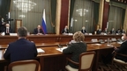 Встреча Михаила Мишустина с членами Совета палаты Совета Федерации Федерального Собрания