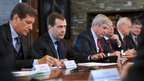Встреча Дмитрия Медведева с представителями фракций Государственной Думы
