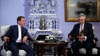 Встреча Дмитрия Медведева с главой компании «Сименс» Петером Лёшером