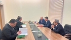 Alexander Novak meets with Deputy Prime Minister of Turkmenistan Shakhym Abdrakhmanov