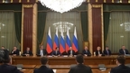 Встреча Президента России Владимира Путина с Правительством