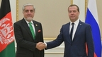 Встреча Дмитрия Медведева с Главным исполнительным лицом Исламской Республики Афганистан Абдуллой Абдуллой
