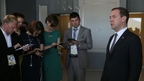 Dmitry Medvedev answers journalists’ questions following the 11th ASEM Summit