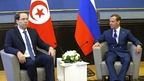 Встреча Дмитрия Медведева с Премьер-министром Туниса Юсефом Шахедом