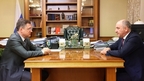 Александр Новак провёл рабочую встречу с главой Карачаево-Черкесии Рашидом Темрезовым