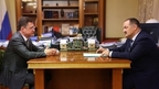 Александр Новак провёл рабочую встречу с главой Республики Дагестан Сергеем Меликовым