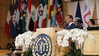 Dmitry Medvedev takes part in a plenary meeting of the 108th Session of the International Labour Conference