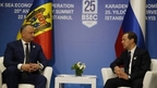 Dmitry Medvedev meets with President of the Republic of Moldova Igor Dodon