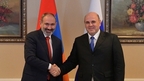 Встреча Михаила Мишустина с Премьер-министром Армении Николом Пашиняном