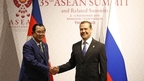 Dmitry Medvedev meets with Cambodian Prime Minister Hun Sen