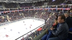 Дмитрий Медведев присутствовал на матче Континентальной хоккейной лиги ЦСКА – СКА