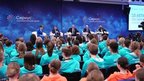 Дмитрий Чернышенко и Олег Матыцин приняли участие в церемонии празднования десятилетнего юбилея Олимпийских игр в Сочи