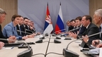 Встреча Дмитрия Медведева с Председателем Правительства Республики Сербия Аной Брнабич