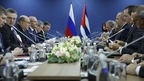 Встреча Михаила Мишустина с Премьер-министром Республики Куба Мануэлем Марреро Крусом