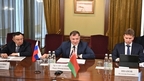 Marat Khusnullin holds working meeting with Deputy Prime Minister of the Republic of Belarus Anatoly Sivak