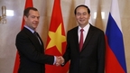 Dmitry Medvedev’s talks with President of Vietnam Tran Dai Quang