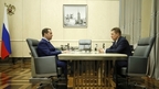 Встреча Дмитрия Медведева с председателем правления ПАО «Газпром» Алексеем Миллером