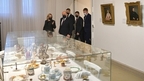 Михаил Мишустин посетил  Пермскую государственную художественную галерею