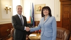 Встреча Дмитрия Медведева с Председателем Народного Собрания Болгарии Цветой Караянчевой