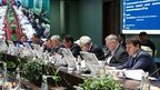 Alexei Overchuk takes part in a meeting of the Eurasian Economic Commission Council