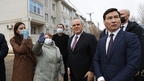 Встреча Михаила Мишустина с жителями пострадавшего от взрыва бытового газа жилого дома в Элисте
