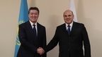 Mikhail Mishustin meets with Prime Minister of the Republic of Kazakhstan Askar Mamin
