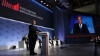 Mikhail Mishustin attends Moscow Financial Forum