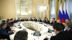 Встреча Дмитрия Медведева с членами Совета палаты Совета Федерации Федерального Собрания