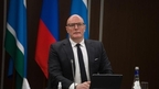 Dmitry Chernyshenko takes part in the opening ceremony of the GAISF General Assembly