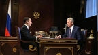 Встреча Дмитрия Медведева с мэром Москвы Сергеем Собяниным