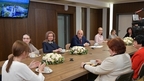 Встреча Михаила Мишустина с женщинами-учёными