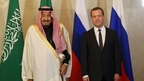 Беседа Дмитрия Медведева с Королём Саудовской Аравии Сальманом бен Абдель Азизом Аль Саудом