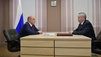Беседа Михаила Мишустина с губернатором Новосибирской области Андреем Травниковым