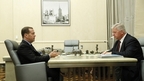 Встреча Дмитрия Медведева с председателем Федерации независимых профсоюзов России Михаилом Шмаковым