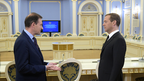 Интервью Дмитрия Медведева программе «Вести в субботу» телеканала «Россия»