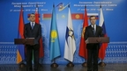 Joint news conference by Dmitry Medvedev and Chairman of the Board of the Eurasian Economic Commission Tigran Sargsyan following the meeting of the Eurasian Intergovernmental Council