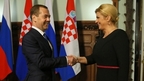 Беседа Дмитрия Медведева с Президентом Республики Хорватия Колиндой Грабар-Китарович