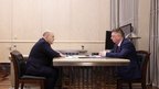 Встреча Михаила Мишустина с председателем Федерального фонда обязательного медицинского страхования Ильёй Баланиным