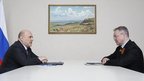 Беседа Михаила Мишустина с губернатором Ставропольского края Владимиром Владимировым