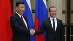 Dmitry Medvedev holds talks with President of China Xi Jinping