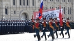 Михаил Мишустин и члены Правительства присутствовали на военном параде в ознаменование 75-й годовщины Победы в Великой Отечественной войне 1941—1945 годов