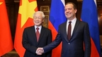 Встреча Дмитрия Медведева с генеральным секретарём ЦК Коммунистической партии Вьетнама Нгуен Фу Чонгом