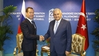 Беседа Дмитрия Медведева с Премьер-министром Турции Бинали Йылдырымом