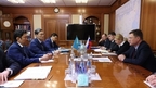 Alexander Novak meets with Energy Minister of the Republic of Kazakhstan Bolat Akchulakov and Chairman of the Board of KazMunayGas Magzum Mirzagaliyev