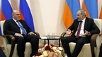 Михаил Мишустин встретился с Премьер-министром Республики Армения Николом Пашиняном