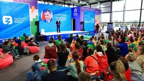 Марат Хуснуллин выступил на просветительском марафоне «Знание.Первые» в рамках Всемирного фестиваля молодёжи в Сочи
