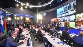 Заседание Группы высокого уровня Совета Министров Союзного государства России и Белоруссии
