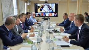 Дмитрий Чернышенко провел совещание по вопросу использования ЦОД Саратовской области для геораспределенного размещения сервисов, реализуемых на платформе «Гостех» и Гособлаке